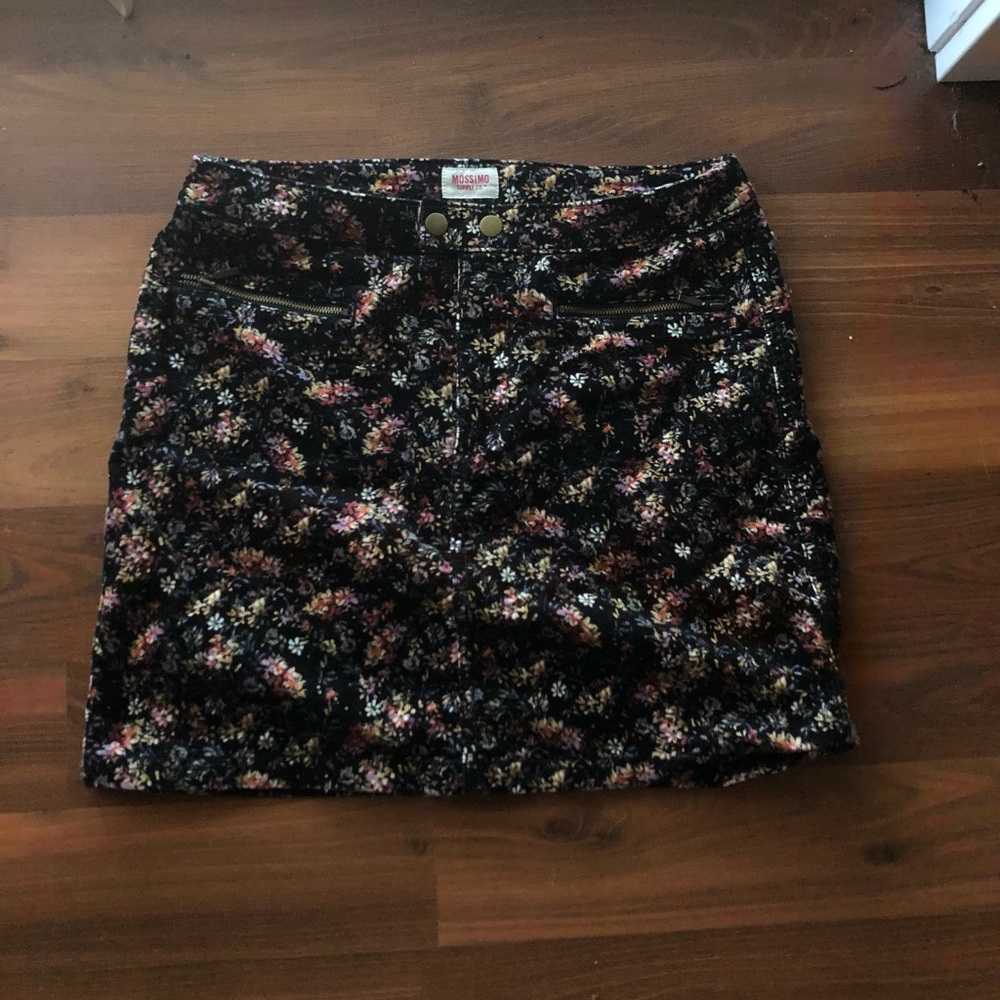 Women’s Mossimo Floral Print Skirt